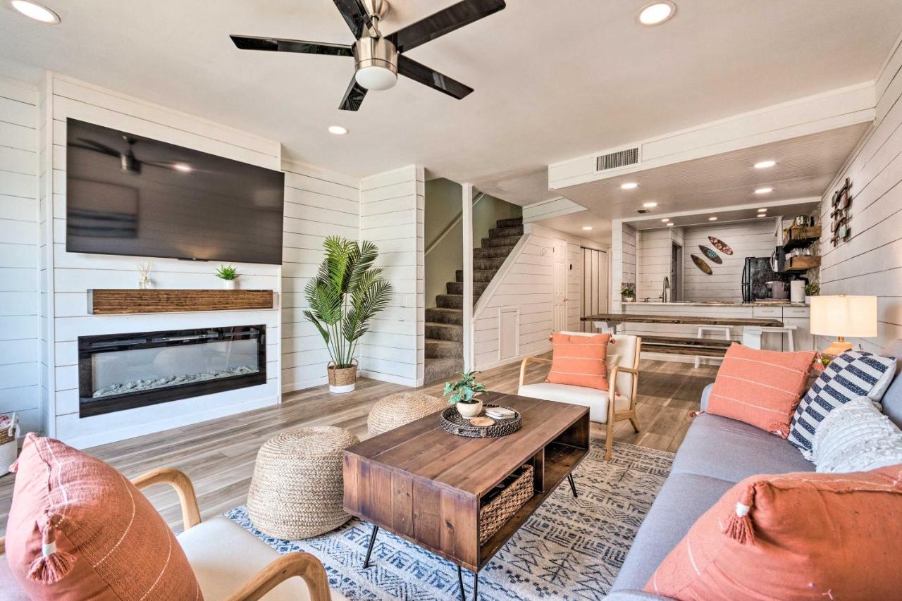 Chic Fort Walton Condo About 2 Blocks To Beach! Fort Walton Beach Buitenkant foto